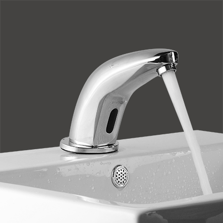 Automatic sensor bathroom faucet