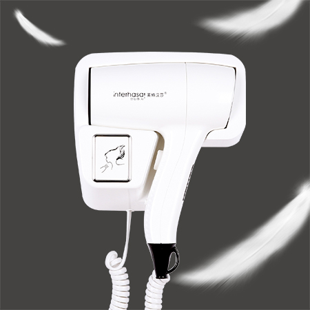 hotel hair dryer wall mounted